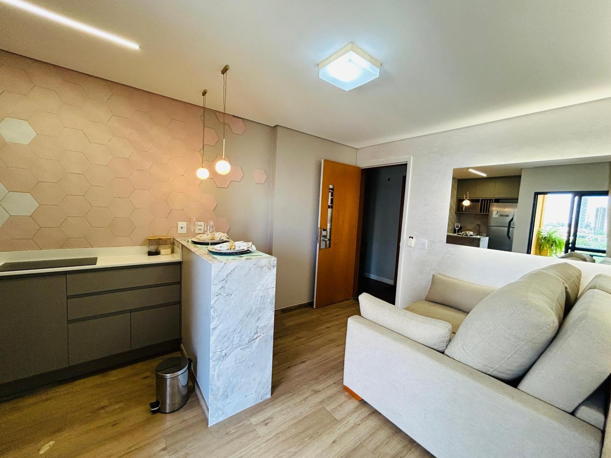 Flat Aconchegante Apartment Goiania